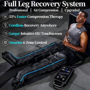 OEM Health pal <span class=keywords><strong>Blood</strong></span> <span class=keywords><strong>Circulation</strong></span> Luftdruck wiederherstellung systeme LED Light Warmer Compression Leg Massager - Product Image 2