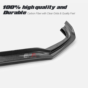 Labio delantero EPR para GR para GXPA16 Tipo VRS-Protección y decoración negra de fibra de carbono real - Product Image 6