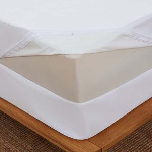 Protège-matelas imperméable en jersey tricoté pour hôtel, motel, resort, maison d'hôtes, tailles Queen et King, <span class=keywords><strong>anti</strong></span>-punaises <span class=keywords><strong>de</strong></span> <span class=keywords><strong>lit</strong></span>, en polyester, lavable en machine - Product Image 4