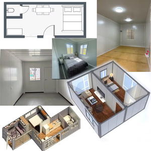 Casa de Playa Desmontable en Contenedor de 20 pies/40 pies, Impermeable, para Resort Costero, Alojamiento con Hermosa <span class=keywords><strong>Vista</strong></span> al Mar - Product Image 4