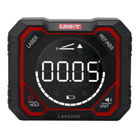 UNI-T LM320D LM320E LM320F Electronic Angle Meter Laser Horizontal Wiring Construction Testing With Magnetic