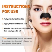 Bandelettes purifiantes pour les pores, nettoyant en profondeur pour points noirs, masque adhésif pour le nez