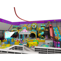Aire de jeux intérieure sur le thème de la princesse Vabibo, trampoline, bowling, jeux d'arcade, salle de jeux VR laser, piscine à balles, personnalisable pour enfants
