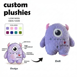 Peluches personnalisées avec logo, fabricant de jouets en peluche, peluche garçon elfe sur mesure, manteau beige, pull, visage tacheté, poupée en peluche - Product Image 4