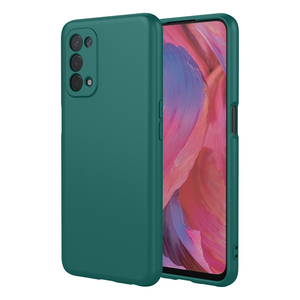 Entrega rápida silicona líquida colorida a prueba de golpes funda trasera de silicona para OPPO A54 5G/A74 5G - Product Image 4