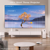 Projecteur portable Touyinger ET31 Pro prenant en charge la décodage 4K pour les films et les vidéos, intérieur et extérieur