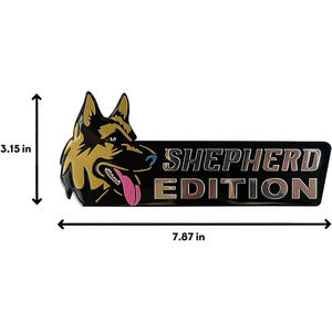 ตราสัญลักษณ์รถยนต์ 3 มิติรูปสุนัข, ตราสัญลักษณ์โลหะตัดด้วยเลเซอร์, สติ๊กเกอร์รูปสุนัขน่ารัก - Product Image 6