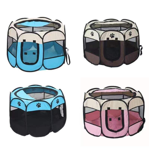 Cages octogonales pliables pour animaux de compagnie en tissu Oxford Cages pour chiens Clôture pour chiens Tente pour animaux de compagnie Cages pour chats <span class=keywords><strong>Cage</strong></span> pour chiens - Product Image 3