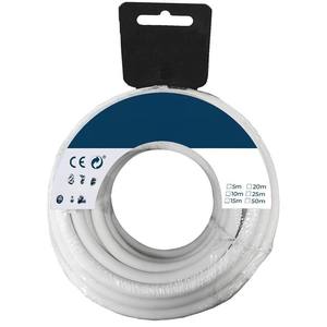 Enrouleur de tuyau tubulaire H05VV-F 2 x 1,50 mm, 25 m, idéal pour les connexions électriques et l'utilisation en intérieur et en extérieur. - Product Image 1