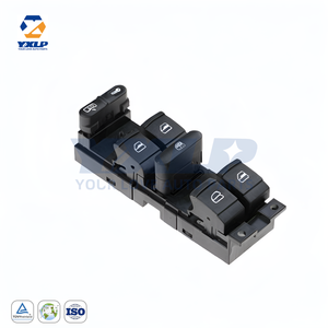 1J4959857D Nuevo interruptor elevalunas delantero izquierdo YXLP para Volkswagen Variant Clasico Jetta Golf R32 Bora, certificado ISO/TS16949 1 - Product Image 4