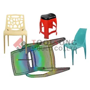 Custom Resin Chair Customized Mold China Household Mould Tooling Supplier Plastic Chair Desk Maker Injection