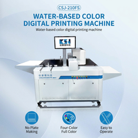 Printer Inkjet Digital Berbasis Air CSJ-210FS Multiguna untuk Cangkir Kertas, Kantong Kertas Kraft, Kotak Makan Pulp, dan Baki Telur