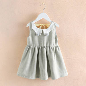 Vente en gros de robes maxi pour bébés et petites filles, design indien Elsa fait main, en provenance de Surat, achat direct auprès d'un fournisseur chinois - Product Image 3