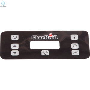 カーコントロール計装フィルムパネルPVCマットボタンステッカーカーボタンACコントロールパネルステッカー - Product Image 3