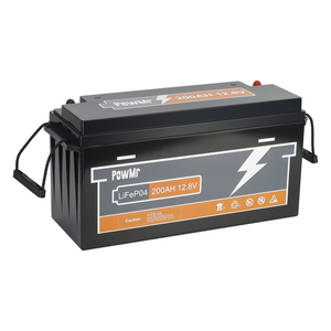 แบตเตอรี่ LiFePO4 12.8V 200Ah พร้อมระบบจัดการแบตเตอรี่ในตัว (BMS) แบตเตอรี่ลิเธียมไอออนสำหรับระบบกักเก็บพลังงานแสงอาทิตย์แบบออฟกริด ระบบพลังงานไฮบริด - Product Image 4