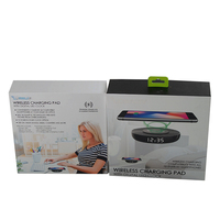 Embalaje de papel con logotipo personalizado, cajas de carga de coche con impresión colorida, Cable de datos Usb, caja de papel con bandeja de burbujas