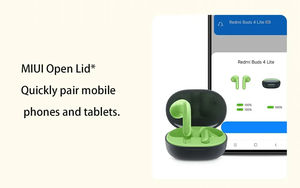 Nuevos Audífonos Inalámbricos <span class=keywords><strong>Redmi</strong></span> <span class=keywords><strong>Buds</strong></span> <span class=keywords><strong>4</strong></span> Lite TWS, Bluetooth, Cancelación de Ruido en Llamadas, Batería de Larga Duración, IP54 - Product Image 2