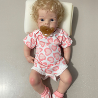 Poupée Reborn Fille en Silicone Bettie de 20 pouces, Peau Douce au Toucher, Sucette Disponible, Jouet Compagnon Confortable pour Tout-petits