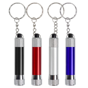 Mini lampe torche à 3 LED pour porte-clés, outils portables, <span class=keywords><strong>micro</strong></span>-lampe torche en aluminium avec chaîne métallique pour les magasins de quincaillerie - Product Image 5