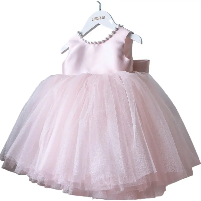 2023 vestito da principessa soffice per il primo compleanno della nuova ragazza vestito da sposa per bambini