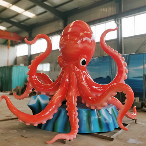 حيوان بحري مخصص للأخطبوط البحري المتحركة لمعارض أحواض السمك وأماكن الحفلات تحت عنوان المحيط - Product Image 4