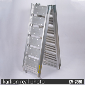Karlion 1.8m nặng Nhôm di động gấp tải đoạn đường nối an toàn và dễ dàng xe máy tải/dỡ - Product Image 2