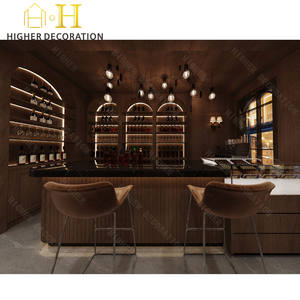 Vitrina de Exhibición de Tabaco de Alta Calidad, Muebles para Sala de Fumadores de Cedro Español, Vitrina de Vidrio Personalizada con Iluminación - Product Image 5