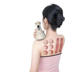 Cepillo Eléctrico Portátil Mini Meridian 2026: Masajeador Vibratorio Calefactado y Dispositivo de Ventosas para Cuerpo Completo para Uso Doméstico - Product Image 1