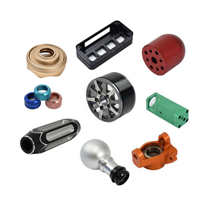 Custom CNC Aluminum Spike Lug Nut, Red Gold Anodized <strong>Wheel</strong> <strong>Bolt</strong> Cover For Auto Modification - Product Image 2