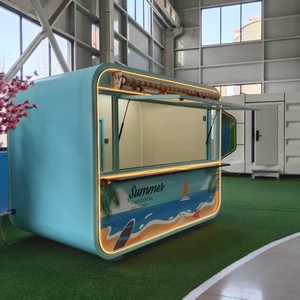 Prafab Mobile <span class=keywords><strong>Cafe</strong></span> and Container Shops Module en acier Maison pour café Restaurant Hôtel Bureau Maison de garde Kiosques - Product Image 6