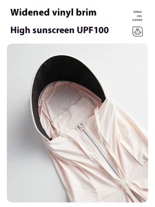 2025 originale in filato UPF100 di seta di ghiaccio giacca di protezione solare sottile Stand per uomo donna nuova estate <span class=keywords><strong>abbigliamento</strong></span> di nuova pelle - Product Image 5