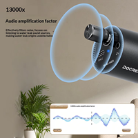 Amplificateur sonore mural haute précision, détecteur de fuites, capteur acoustique professionnel pour l'écoute des bruits intérieurs et extérieurs