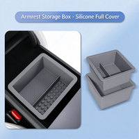 Boîte de rangement pour accoudoir 3D personnalisée, organiseur de console centrale pour Tesla Model 3 Higland / Model Y Juniper / Model YL