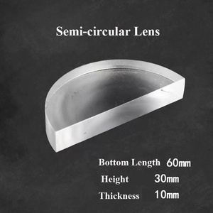Lentes Ópticas, Lentes Cilíndricas, Semicirculares, Triangulares, Rectangulares, Lentes Convexas y Cóncavas para Escuela Secundaria - Product Image 4