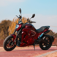 Scooters électriques sportifs pour adultes, motos électriques à pédales, 90 mph avec 72V 8000W