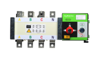 Contrôleur ATS 4 pôles SUQ3-250A, commutateur de transfert automatique double alimentation, commutateur de changement automatique pour générateur 100A 200A 250A 220V PC