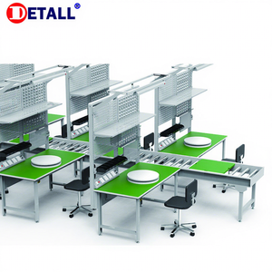 โต๊ะประกอบงานที่แตกต่างกันสำหรับสายการประกอบจอแอลซีดี/แอลอีดีทีวี/เครื่องปรับอากาศ <span class=keywords><strong>สายพาน</strong></span>ลำเลียงสำหรับสายการผลิต - Product Image 1