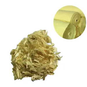 chopped aramid fiber price per kg 1414 aramid fiber powder for filter cloth