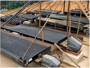 Công Suất Nhỏ Trọng Lực Khoáng Sản Thiết Bị Gemini Lắc Bảng Cho Khai Thác Mỏ Vàng Đồng Bạc Chrome Kẽm Titanic Tách - Product Image 5