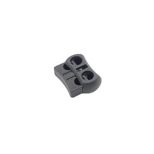 Hebilla deslizante de plástico de doble orificio para ajuste de prendas, duradera - Product Image 2
