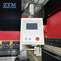 Presse plieuse semi-automatique multifonctionnelle 4+1 axes synchronisée pour l'aluminium et l'acier au carbone, système CYBELEC CT8, usinage de pointe - Vente chaude