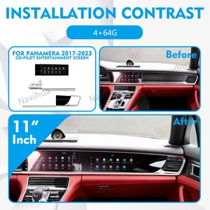 เครื่องเล่นดีวีดี Navihua ระบบนำทาง Android Carplay พร้อมระบบนำทาง GPS ระบบความบันเทิง Co-pilot เครื่องเล่นมัลติมีเดีย วิทยุ สำหรับรถยนต์ Panamera ปี 2017-2023 - Product Image 5