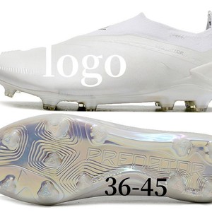 Vente en gros <span class=keywords><strong>de</strong></span> <span class=keywords><strong>chaussures</strong></span> <span class=keywords><strong>de</strong></span> football unisexes Predator 24FG à crampons imperméables antidérapantes <span class=keywords><strong>sans</strong></span> lacets pour l'entraînement sportif - Product Image 5