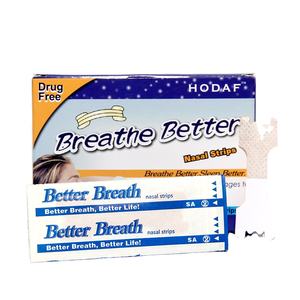 Servicio de OEM/ODM, dilatadores nasales de rendimiento atlético, tiras nasales invisibles para dormir - Product Image 2