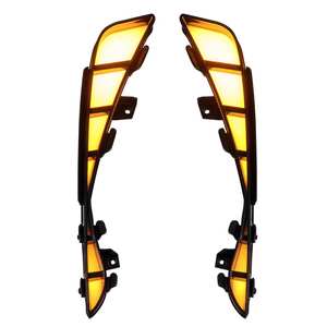 WENYE Faros Delanteros, Luces de Circulación Diurna, Luces Antiniebla, Luces Traseras LED de 12V, Amarillo Blanco para Avalon 2019-2021 - Product Image 3