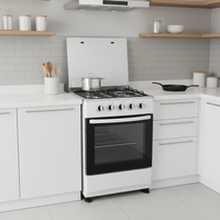 Oven Rumah Tangga Tradisional Kapasitas Besar 88L, Stainless Steel, 4 Tungku, Hemat Energi Kelas A, Multifungsi