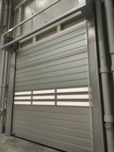 Puerta <span class=keywords><strong>de</strong></span> Garaje Enrollable Automática <span class=keywords><strong>de</strong></span> Aluminio, Resistente al Viento, Puerta Corredera <span class=keywords><strong>para</strong></span> Entrada - Product Image 3