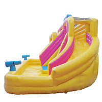 Vente directe d'usine JIALE, château gonflable multifonctionnel en PVC, toboggan aquatique, piscine pour enfants, utilisation intérieure/extérieure