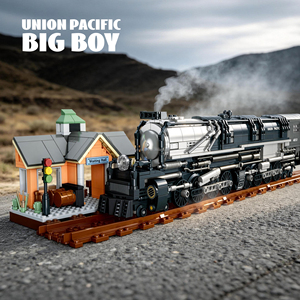 Bloques de Construcción de Tren de Vapor Union Pacific <span class=keywords><strong>BigBoy</strong></span>, 1277 Piezas, para Armar, Juguetes Educativos, Modelo de Tren - Product Image 1