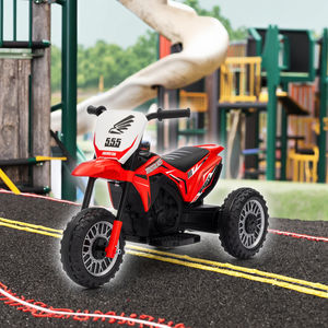 三轮电池供电塑料玩具车带音乐播放器 JRX-008 适合 5-7 岁儿童平衡锻炼 - Product Image 1